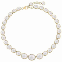 SHADE Necklace in Silver. 18k Gold Vermeil