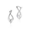 LOVE Earrings in Silver