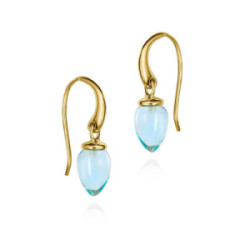 PENDULUM Earrings in Silver. 18k Gold Vermeil