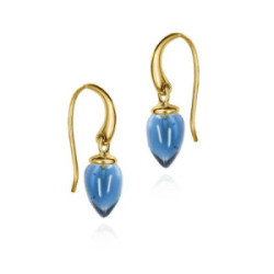 Pendientes PENDULUM de Plata. Baño de Oro 18k