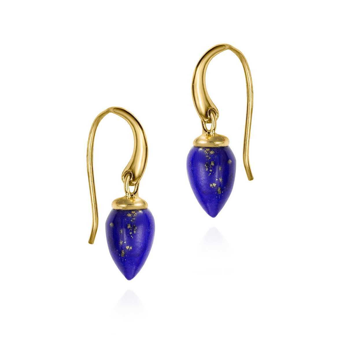 PENDULUM Earrings in Silver. 18k Gold Vermeil
