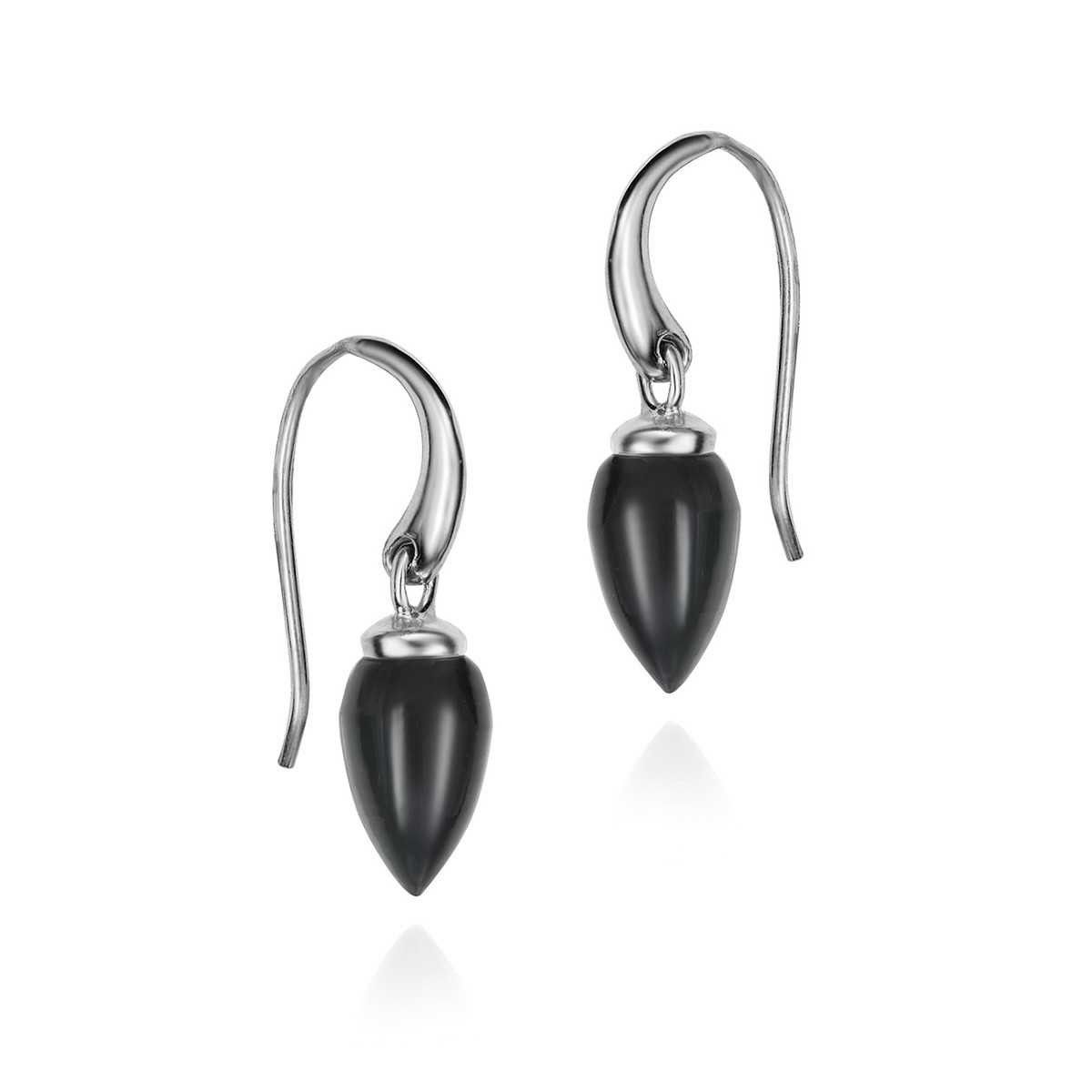 PENDULUM Earrings in Silver.