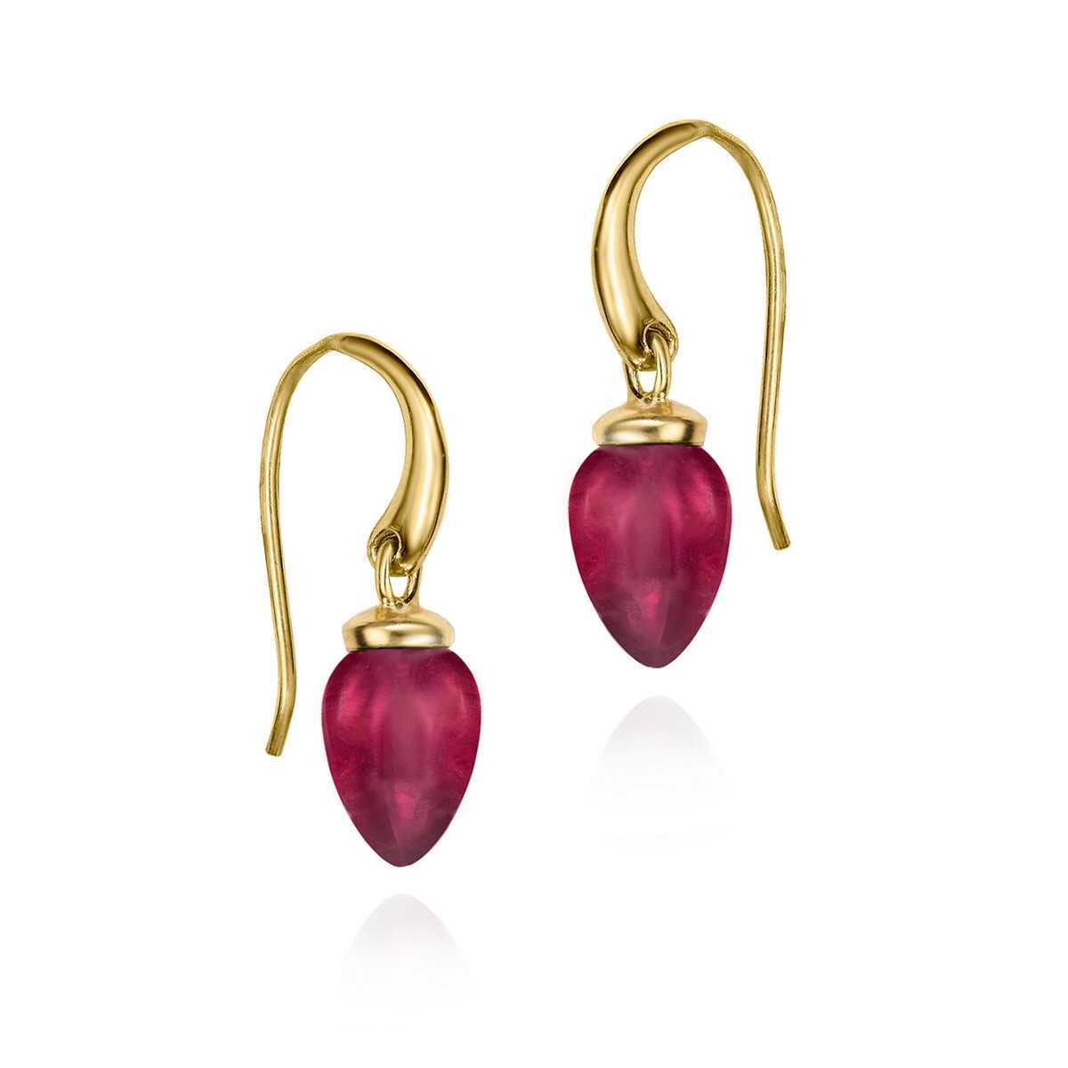 PENDULUM Earrings in Silver. 18k Gold Vermeil