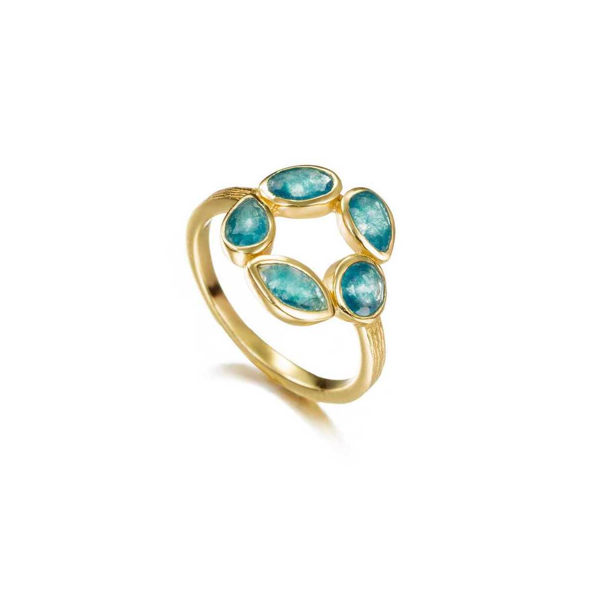 MORNING Ring  in Silver.  18k Gold Vermeil
