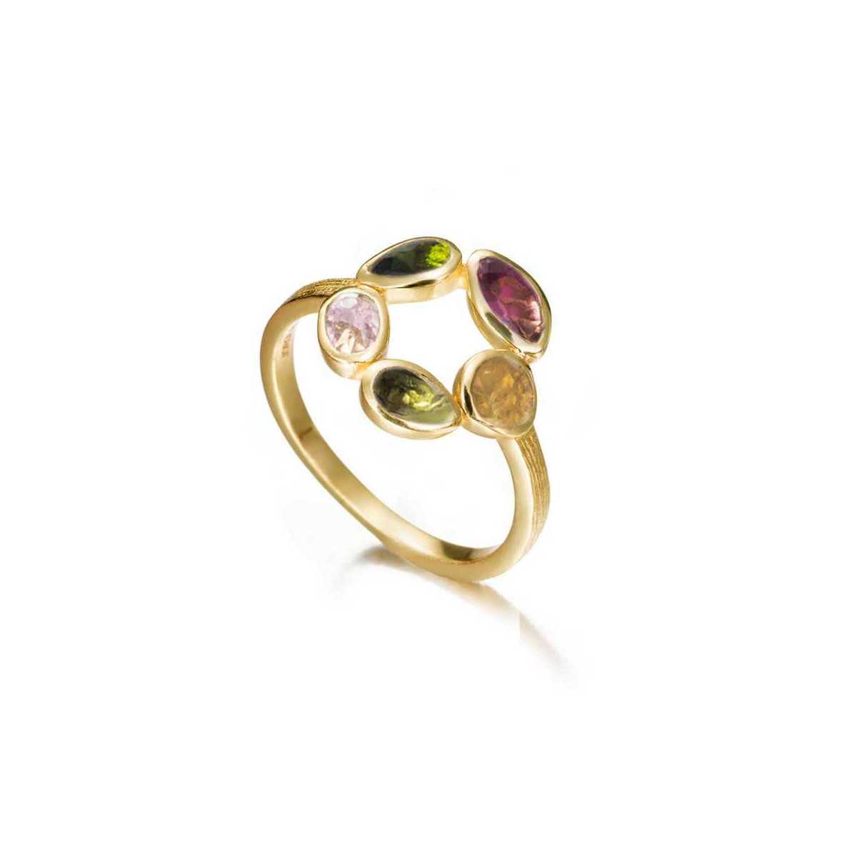 MORNING Ring  in Silver.  18k Gold Vermeil