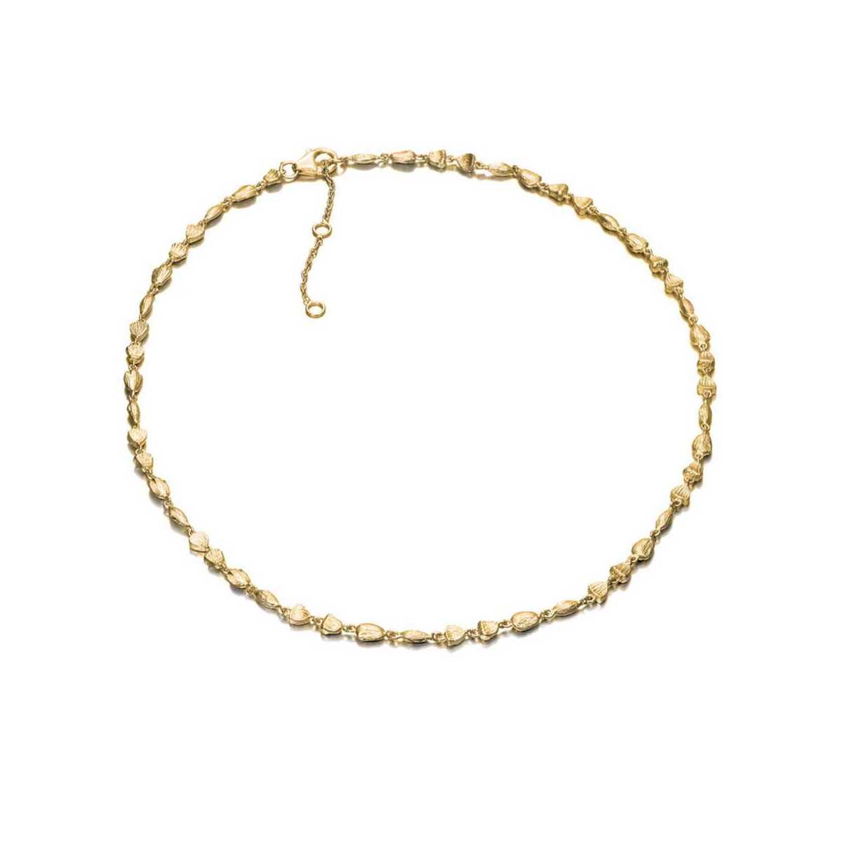 NUGGETS Necklace in Silver. 18k Gold Vermeil