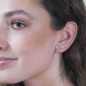 NUGGETS Earrings in Silver.