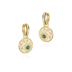LUNA Earrings in Silver. 18k Gold Vermeil