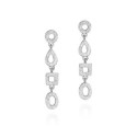 Pendientes  DROP de Plata.