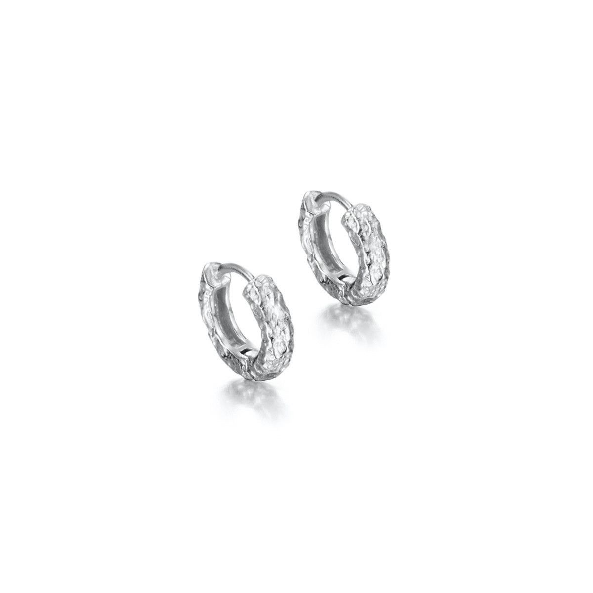Earrings  LAVA in Silver.