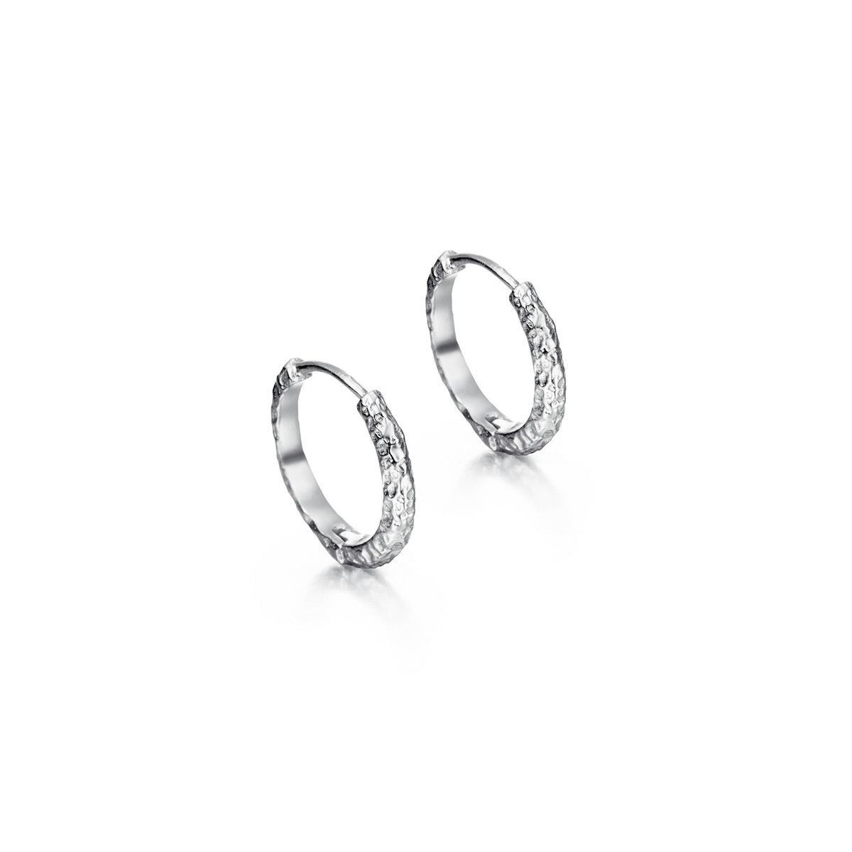 Earrings  LAVA in Silver.