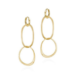 OLYMPIA Earrings in Silver. 18k Gold Vermeil