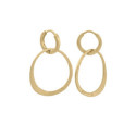 Pendientes OLYMPIA de Plata. Baño de Oro 18k
