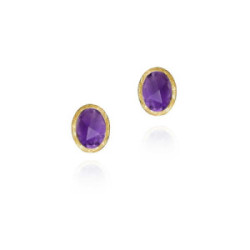 Pendientes AMATISTA plata/baño oro