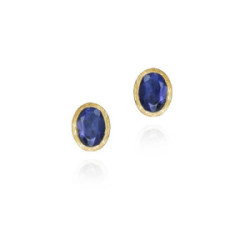 Pendientes ZAFIRO plata/baño oro