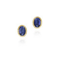 Pendientes ZAFIRO plata/baño oro