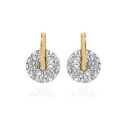 KYMBAL Earrings in Silver. 18k Gold Vermeil