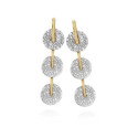 KYMBAL Earrings in Silver. 18k Gold Vermeil
