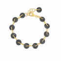 KYMBAL Bracelet in Silver. Black Ruthenium and 18k Gold Vermeil