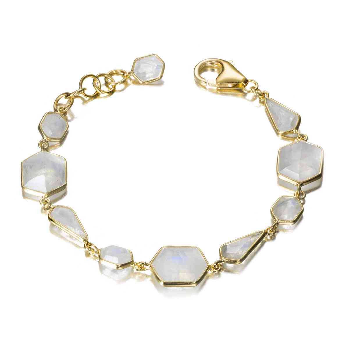 Pulsera ESPECTROLITA plata/baño oro