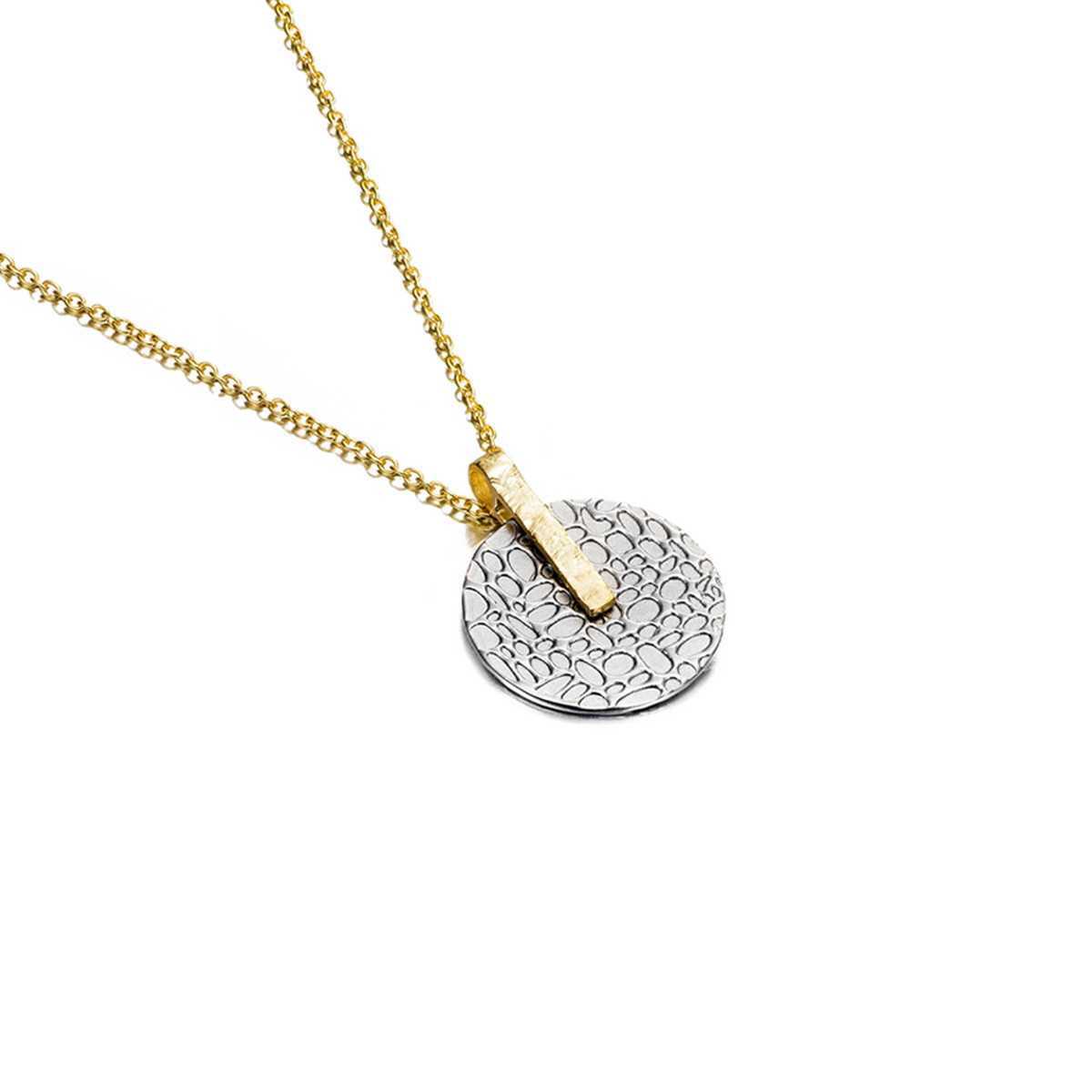 KYMBAL Pendant in Silver. 18k Gold Vermeil