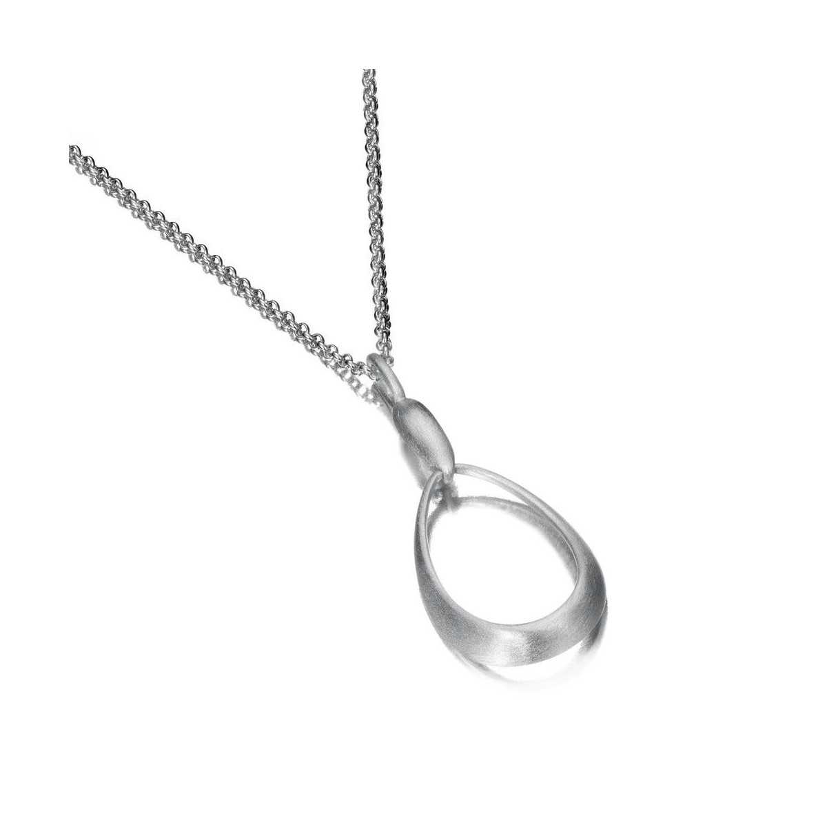 Oval pendant in sterling silver 925