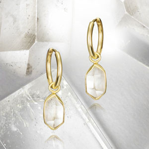 Herkimer Collection: Sterling Silver & Genuine Quartz