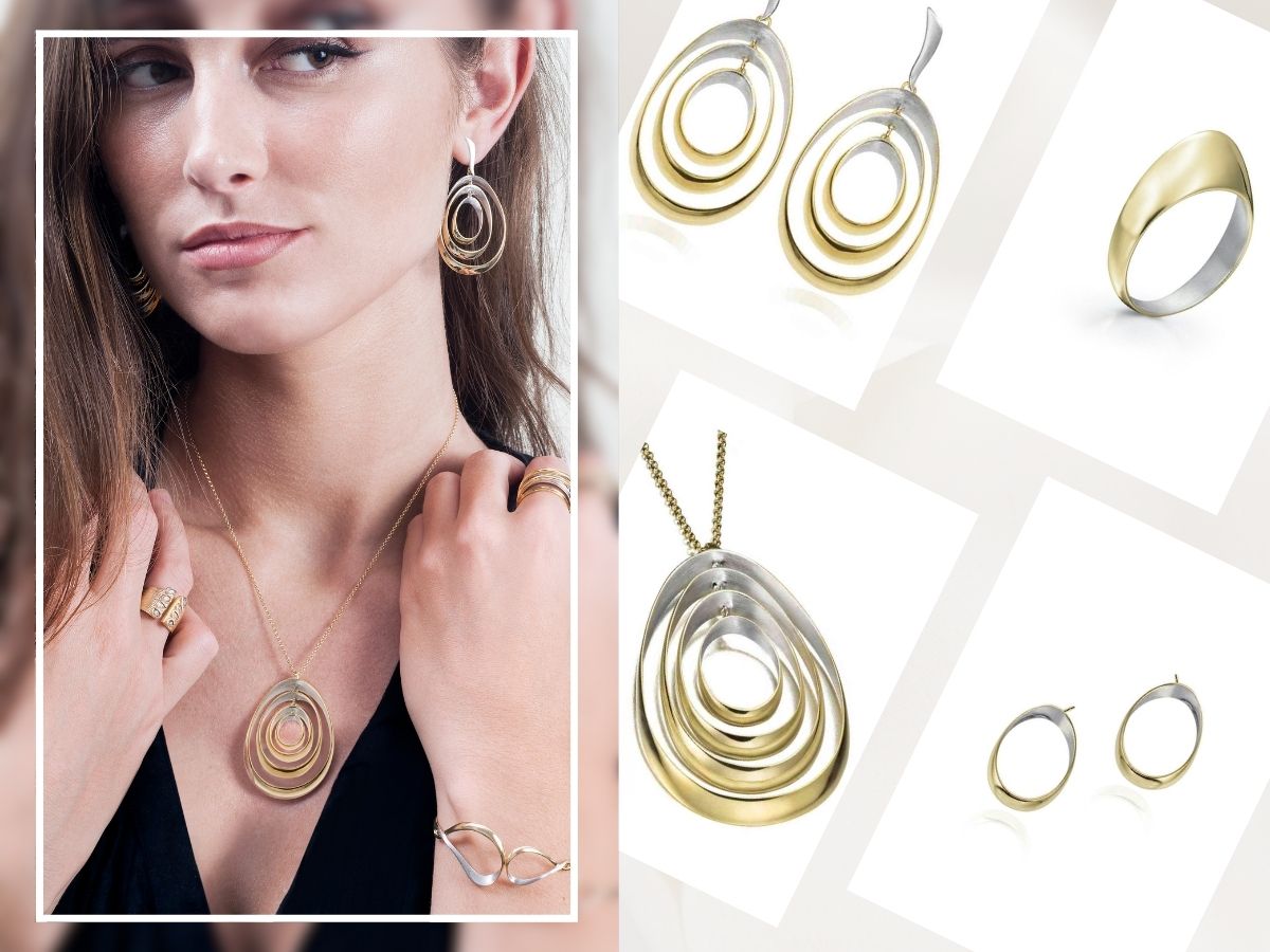 Colección de Joyería Burbuja en Vermeil de Oro de 18k