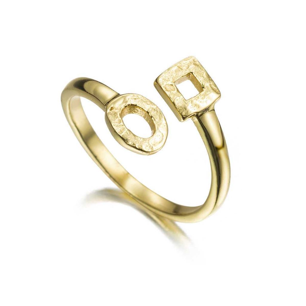 Anillos Baño de Oro 18 Quilates